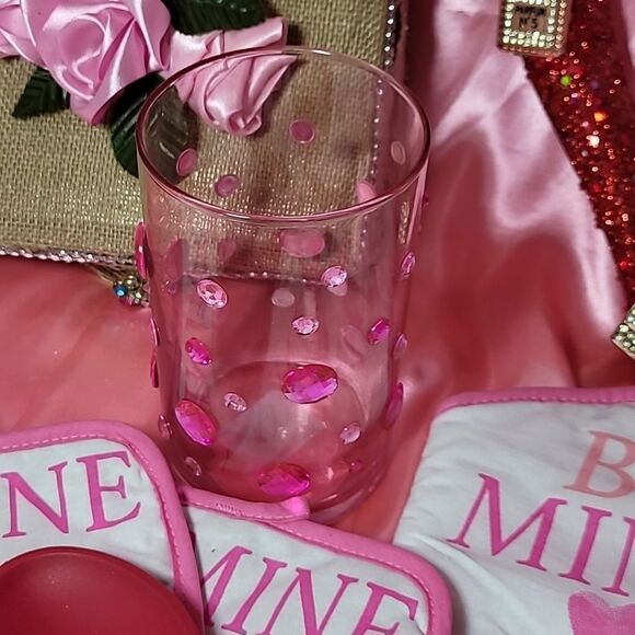 1786 KITCHEN Set 6 pcs Pink BE MINE - Picture 6 of 10